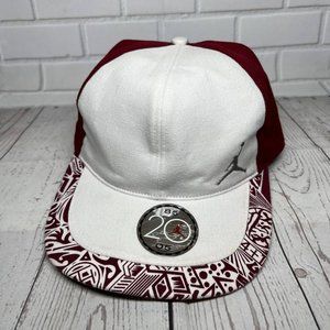 Air Jordan 20th Anniversary 7 1/2 Jumpman Hat Fitted‎ Cap White Men